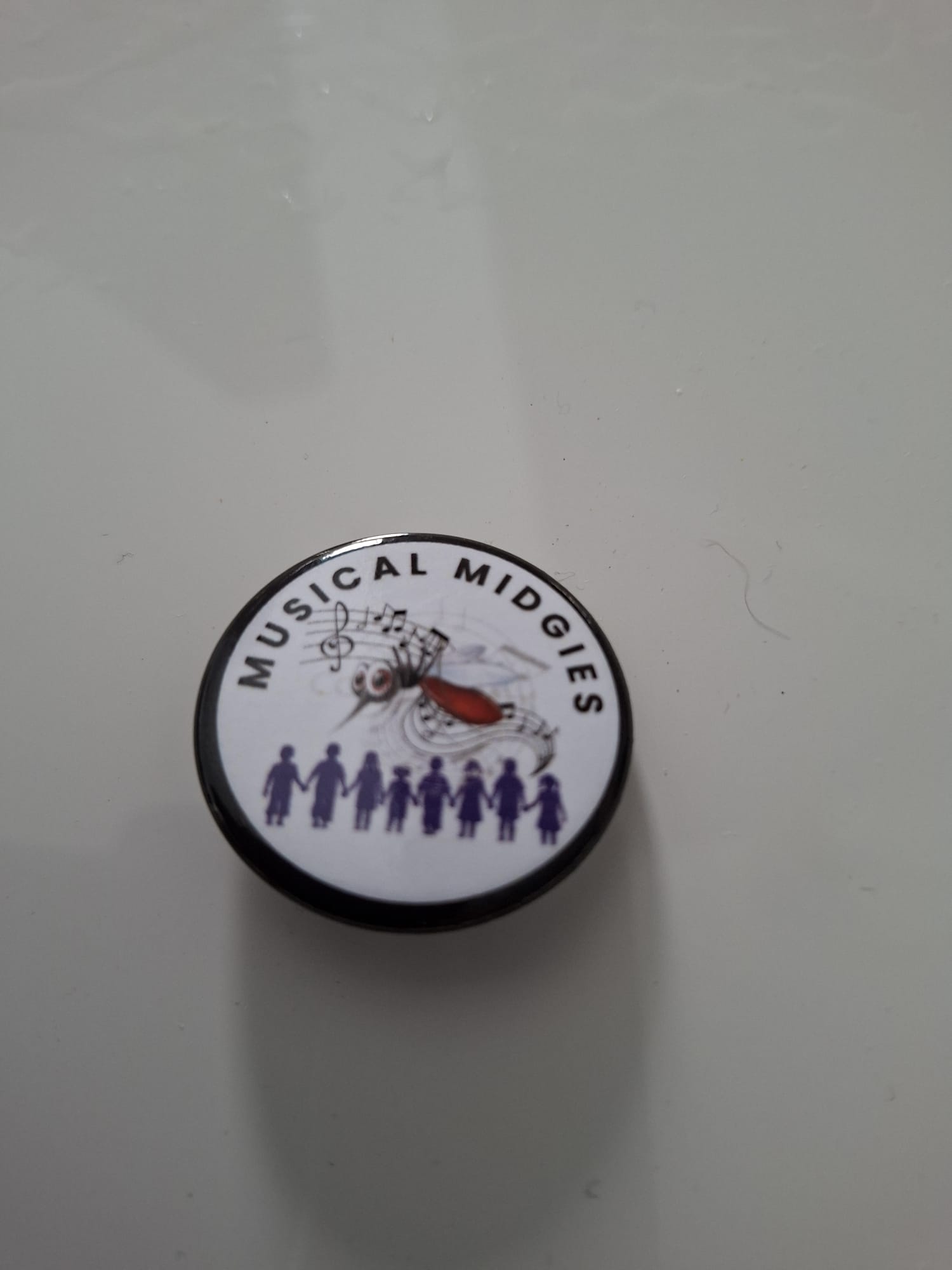 Musical Midgies choir badge